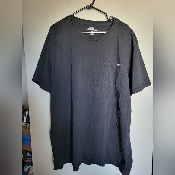Dickies Black Short Sleeve Tee, Size 2X - Picture 2 of 6